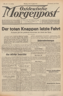 Ostdeutsche Morgenpost : Führende Wirtschaftszeitung. Jg.16, Nr. 169 (25 Juni 1934)