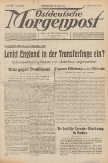Ostdeutsche Morgenpost : Führende Wirtschaftszeitung. Jg.16, Nr. 170 (26 Juni 1934)