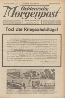 Ostdeutsche Morgenpost : Führende Wirtschaftszeitung. Jg.16, Nr. 172 (28 Juni 1934)