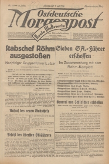 Ostdeutsche Morgenpost : Führende Wirtschaftszeitung. Jg.16, Nr. 175 (1 Juli 1934) + dod.