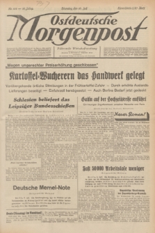 Ostdeutsche Morgenpost : Führende Wirtschaftszeitung. Jg.16, Nr. 184 (10 Juli 1934)