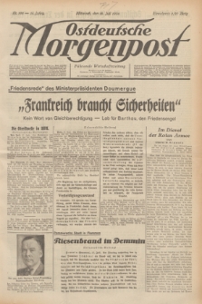 Ostdeutsche Morgenpost : Führende Wirtschaftszeitung. Jg.16, Nr. 192 (18 Juli 1934)