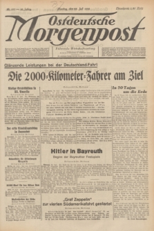 Ostdeutsche Morgenpost : Führende Wirtschaftszeitung. Jg.16, Nr. 197 (23 Juli 1934)