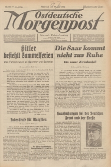 Ostdeutsche Morgenpost : Führende Wirtschaftszeitung. Jg.16, Nr. 199 (25 Juli 1934)