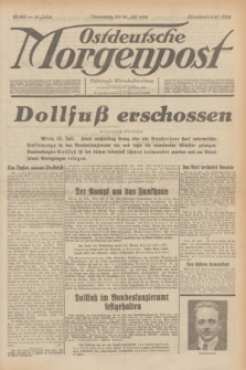 Ostdeutsche Morgenpost : Führende Wirtschaftszeitung. Jg.16, Nr. 200 (26 Juli 1934)