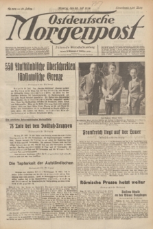 Ostdeutsche Morgenpost : Führende Wirtschaftszeitung. Jg.16, Nr. 204 (30 Juli 1934)