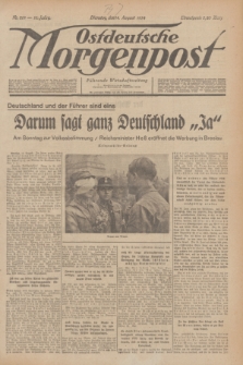 Ostdeutsche Morgenpost : Führende Wirtschaftszeitung. Jg.16, Nr. 219 (14 August 1934)