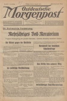 Ostdeutsche Morgenpost : Führende Wirtschaftszeitung. Jg.16, Nr. 236 (31 August 1934)