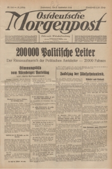 Ostdeutsche Morgenpost : Führende Wirtschaftszeitung. Jg.16, Nr. 244 (12 September 1934)
