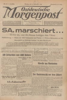 Ostdeutsche Morgenpost : Führende Wirtschaftszeitung. Jg.16, Nr. 246 (10 September 1934)
