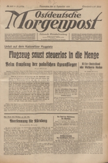 Ostdeutsche Morgenpost : Führende Wirtschaftszeitung. Jg.16, Nr. 249 (13 September 1934)