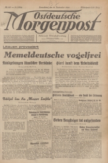 Ostdeutsche Morgenpost : Führende Wirtschaftszeitung. Jg.16, Nr. 251 (15 September 1934)