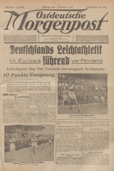 Ostdeutsche Morgenpost : Führende Wirtschaftszeitung. Jg.16, Nr. 253 (17 September 1934)