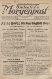 Ostdeutsche Morgenpost : Führende Wirtschaftszeitung. Jg.16, Nr. 272 (6 Oktober 1934)