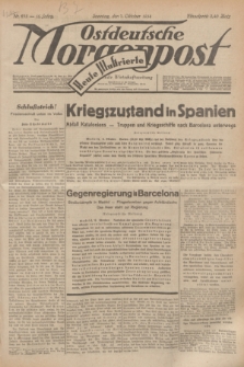 Ostdeutsche Morgenpost : Führende Wirtschaftszeitung. Jg.16, Nr. 273 (7 Oktober 1934) + dod.
