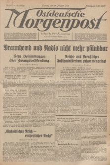 Ostdeutsche Morgenpost : Führende Wirtschaftszeitung. Jg.16, Nr. 285 (19 Oktober 1934)