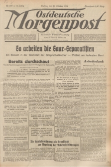 Ostdeutsche Morgenpost : Führende Wirtschaftszeitung. Jg.16, Nr. 292 (26 Oktober 1934)