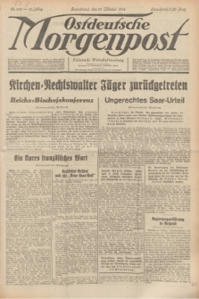 Ostdeutsche Morgenpost : Führende Wirtschaftszeitung. Jg.16, Nr. 293 (27 Oktober 1934)