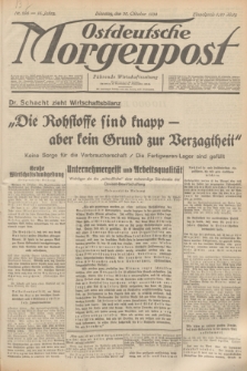 Ostdeutsche Morgenpost : Führende Wirtschaftszeitung. Jg.16, Nr. 296 (30 Oktober 1934)
