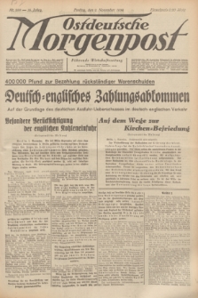 Ostdeutsche Morgenpost : Führende Wirtschaftszeitung. Jg.16, Nr. 299 (2 November 1934)