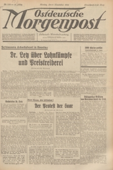 Ostdeutsche Morgenpost : Führende Wirtschaftszeitung. Jg.16, Nr. 302 (5 November 1934)
