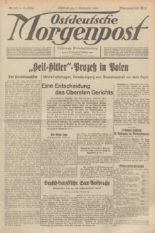 Ostdeutsche Morgenpost : Führende Wirtschaftszeitung. Jg.16, Nr. 304 (7 November 1934)