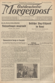Ostdeutsche Morgenpost : Führende Wirtschaftszeitung. Jg.16, Nr. 305 (8 November 1934)