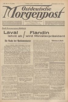 Ostdeutsche Morgenpost : Führende Wirtschaftszeitung. Jg.16, Nr. 306 (9 November 1934)