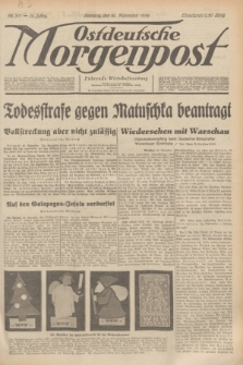Ostdeutsche Morgenpost : Führende Wirtschaftszeitung. Jg.16, Nr. 317 (20 November 1934)