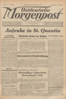 Ostdeutsche Morgenpost : Führende Wirtschaftszeitung. Jg.16, Nr. 318 (21 November 1934)