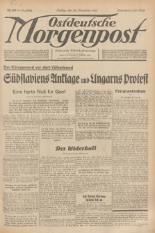Ostdeutsche Morgenpost : Führende Wirtschaftszeitung. Jg.16, Nr. 320 (23 November 1934)