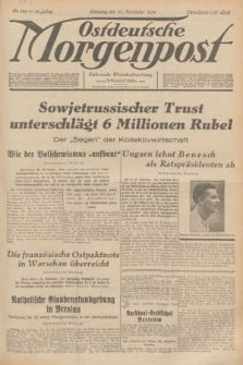 Ostdeutsche Morgenpost : Führende Wirtschaftszeitung. Jg.16, Nr. 324 (27 November 1934)