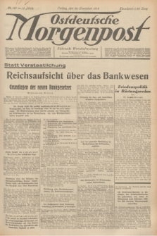 Ostdeutsche Morgenpost : Führende Wirtschaftszeitung. Jg.16, Nr. 327 (30 November 1934)