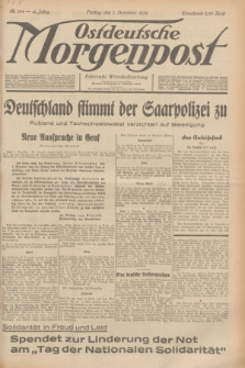 Ostdeutsche Morgenpost : Führende Wirtschaftszeitung. Jg.16, Nr. 334 (7 Dezember 1934)