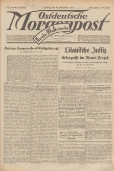 Ostdeutsche Morgenpost : Führende Wirtschaftszeitung. Jg.16, Nr. 343 (16 Dezember 1934) + dod.