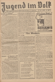 Jugend im Volk : Beilage der Deutschen Rundschau in Polen. 1937, Nr. 2 (10 Januar)