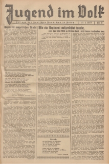 Jugend im Volk : Beilage der Deutschen Rundschau in Polen. 1937, Nr. 3 (17 Januar)