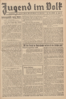 Jugend im Volk : Beilage der Deutschen Rundschau in Polen. 1938, Nr. 2 (9 Januar)