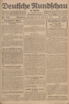 Deutsche Rundschau in Polen : früher Ostdeutsche Rundschau, Bromberger Tageblatt. Jg.47, Nr. 257 (10 November 1923) + dod.