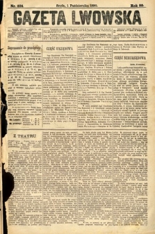 Gazeta Lwowska. 1890, nr 224
