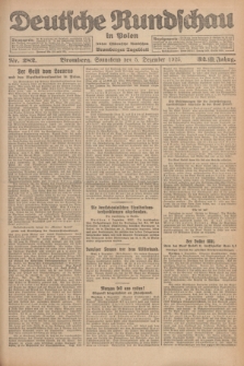 Deutsche Rundschau in Polen : früher Ostdeutsche Rundschau, Bromberger Tageblatt. Jg.32, Nr. 282 (5 Dezember 1925) = Jg.49 + dod.