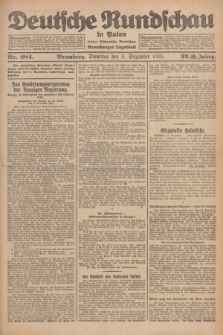 Deutsche Rundschau in Polen : früher Ostdeutsche Rundschau, Bromberger Tageblatt. Jg.32, Nr. 284 (8 Dezember 1925) = Jg.49 + dod.