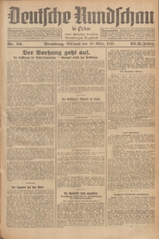 Deutsche Rundschau in Polen : früher Ostdeutsche Rundschau, Bromberger Tageblatt. Jg.33, Nr. 56 (10 März 1926) = Jg.50 + dod.