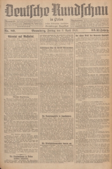 Deutsche Rundschau in Polen : früher Ostdeutsche Rundschau, Bromberger Tageblatt. Jg.33, Nr. 80 (9 April 1926) = Jg.50 + dod.