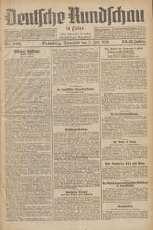 Deutsche Rundschau in Polen : früher Ostdeutsche Rundschau, Bromberger Tageblatt. Jg.33, Nr. 148 (3 Juli 1926) = Jg.50 + dod.