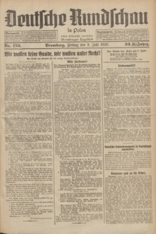 Deutsche Rundschau in Polen : früher Ostdeutsche Rundschau, Bromberger Tageblatt. Jg.33, Nr. 153 (9 Juli 1926) = Jg.50 + dod.