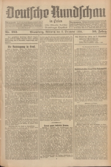Deutsche Rundschau in Polen : früher Ostdeutsche Rundschau, Bromberger Tageblatt. Jg.50, Nr. 282 (8 Dezember 1926) + dod.