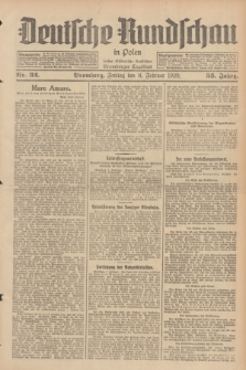 Deutsche Rundschau in Polen : früher Ostdeutsche Rundschau, Bromberger Tageblatt. Jg.53, Nr. 32 (8 Februar 1929) + dod.