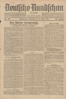 Deutsche Rundschau in Polen : früher Ostdeutsche Rundschau, Bromberger Tageblatt. Jg.53, Nr. 57 (9 März 1929) + dod.