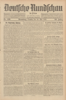 Deutsche Rundschau in Polen : früher Ostdeutsche Rundschau, Bromberger Tageblatt. Jg.53, Nr. 120 (28 Mai 1929) + dod.